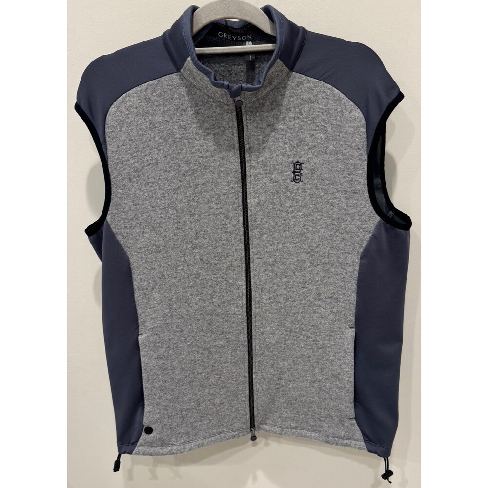 Beverly Country Club (IL) - Greyson Golf Vest - Men's Size Large - Gray